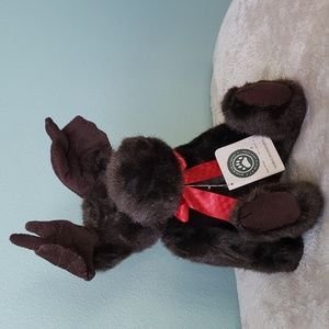 Murray Moosehoofer 🦌18" Boyds Bears Moose, Fully Jointed Plush🦌 NWT
